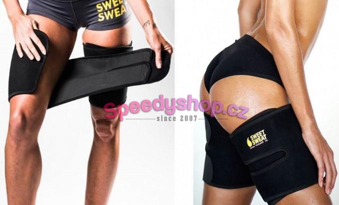 Kompresní bandáž na stehno Sweet Sweat - velikost L