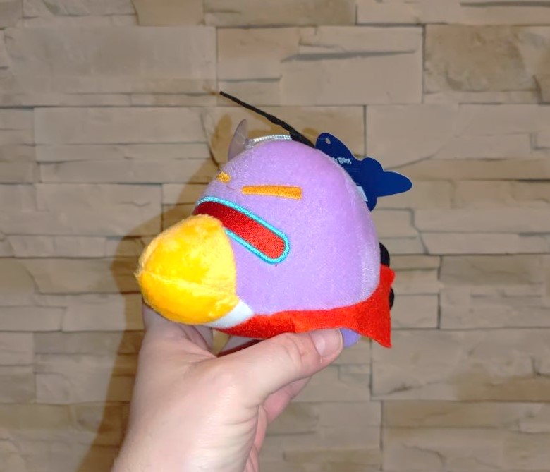 Plyšová hračka Angry Birds Space - fialový