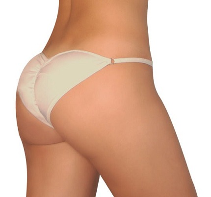 Tvarující kalhotky Brazilian Secret bílé - více velikosti na výběr