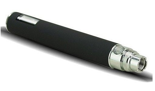 Jednorázová LCD baterie elektronická cigareta eGo 900mAh - černá