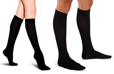 Kompresní zdravotní ponožky Miracle Socks - černé