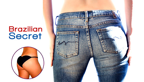 Tvarující kalhotky Brazilian Secret XL - černé 