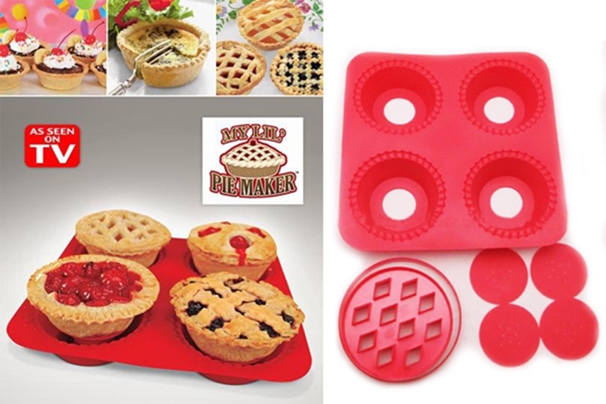 My Lil Pie Maker silikonová forma na muffiny a koláčky