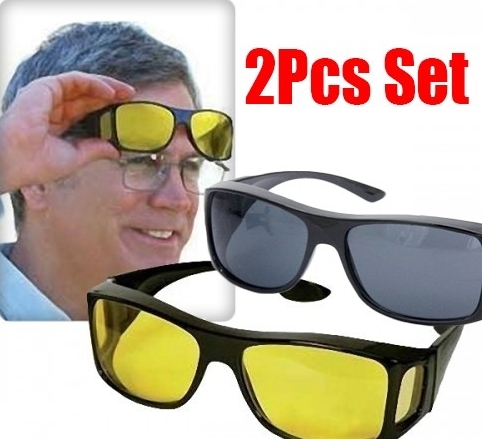 Brýle pro řidiče HD Vision Wrap 2ks