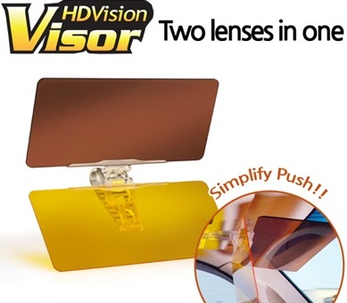 Polarizační a protisluneční clona do auta HD Vision Visor 