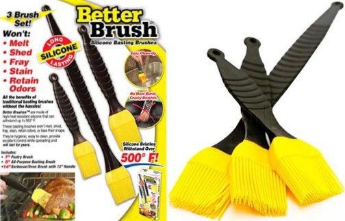 Silikonové mašlovačky Better Brush 3ks