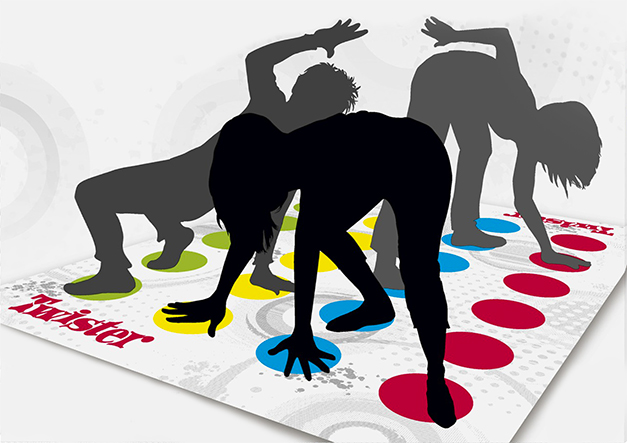 Twister společenská zábavná hra - česká verze
