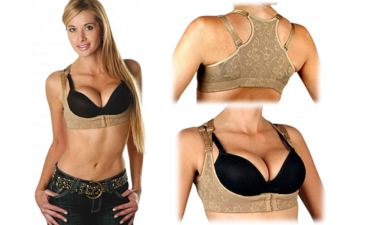 Korzetová podprsenka Push Up Magic Bra - velikost XXL
