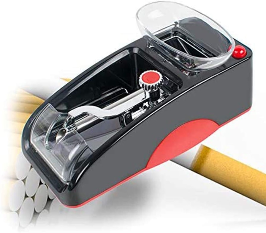 Elektrická plnička tabáku cigaret GR-12-005 červená