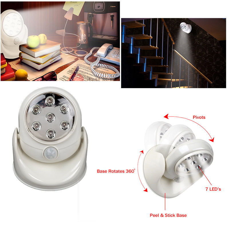 Solární LED světlo s detektorem pohybu Light Angel Lamp
