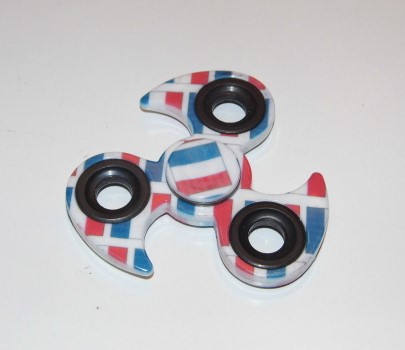 Fidget Spinner - bílý se vzorem