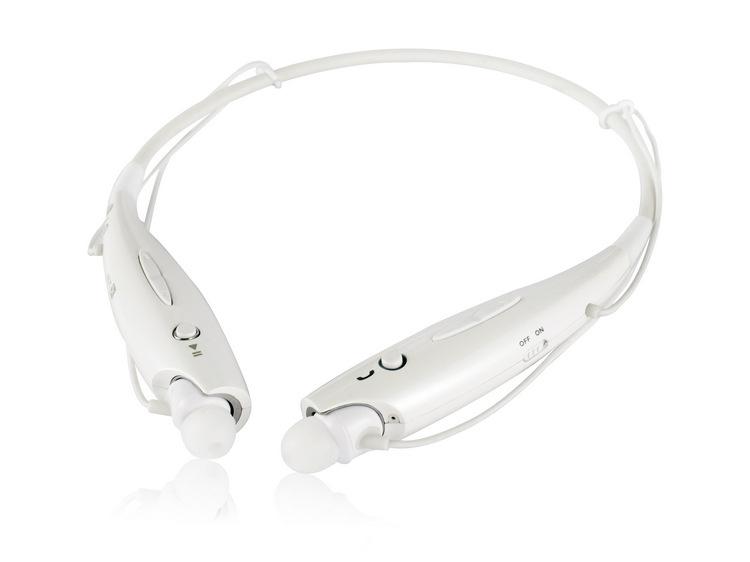 Bezdrátová sluchátka HBS 730TF Bluetooth - bílé