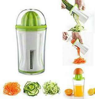 Spirálový kráječ a odšťavňovač Slicer Juicer 