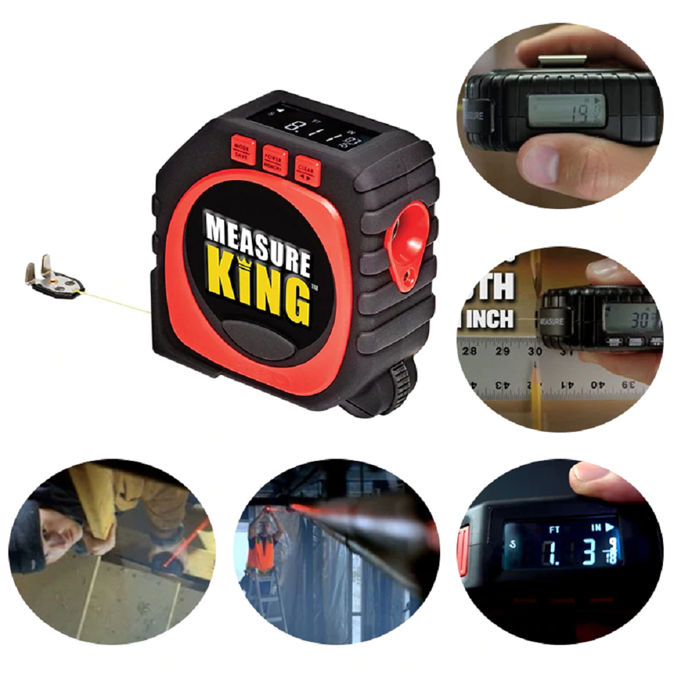Multifunkční metr s laserem 3v1 Measure King 