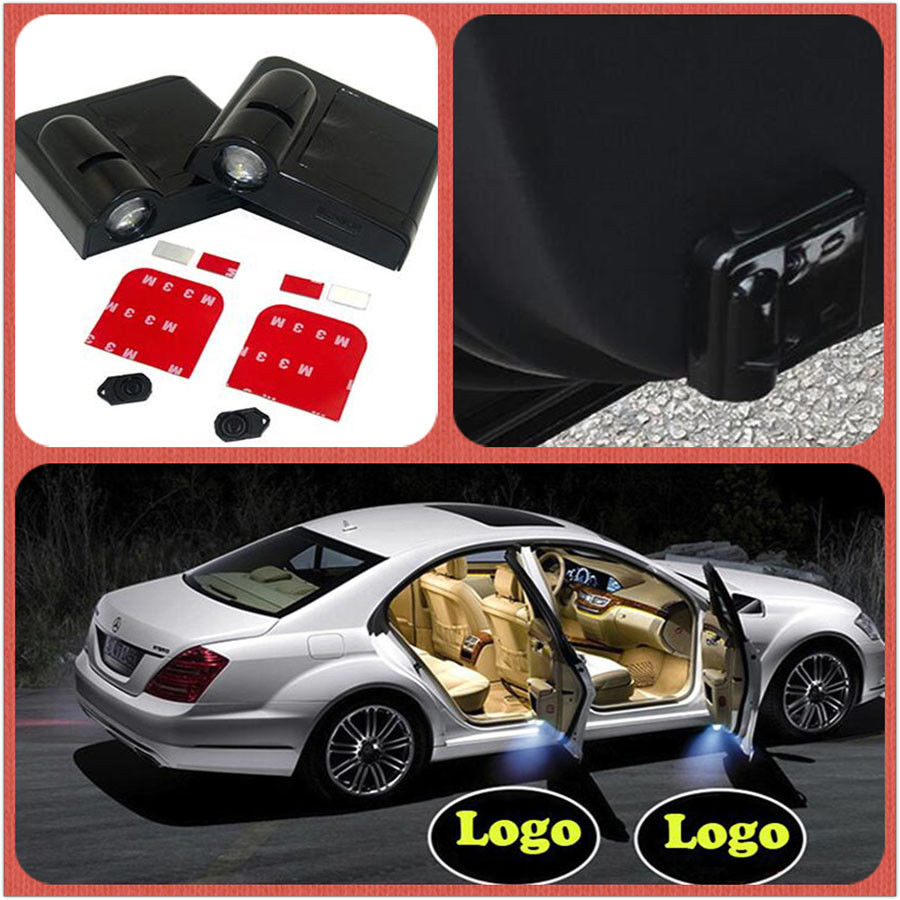 Auto LED logo projektor Door Light 2ks - Mercedes 