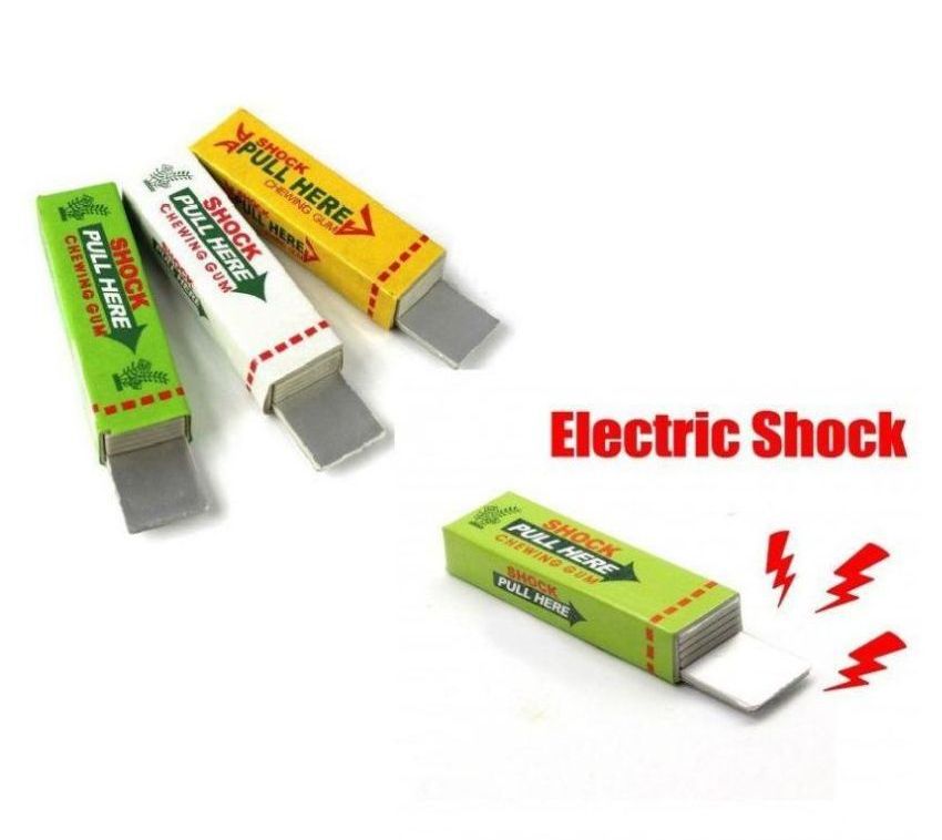 Žertovná šokující žvýkačka Shock Chewing Gum - více barev na výběr