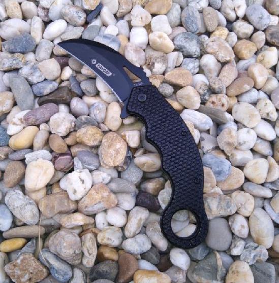 Nůž karambit sklápěcí Kandar - model 002