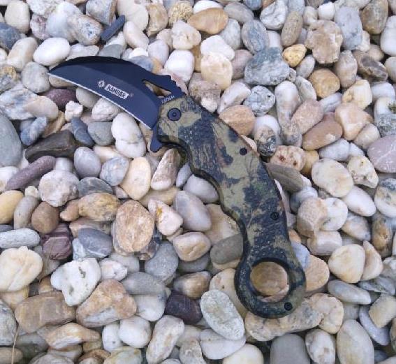 Nůž karambit sklápěcí Kandar - model 004