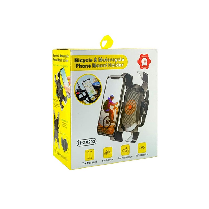 Držák telefonu na řídítka H-ZX203