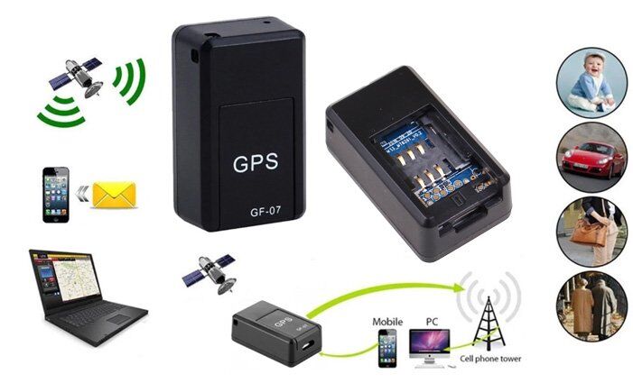 Lokátor s funkcí odposlechu GPS GF-07