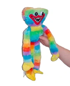 Huggy Wuggy plyšová hračka 40 cm - duhovaný