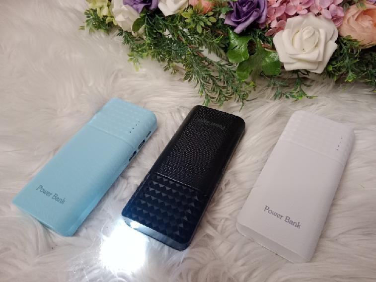 Záložní baterie Power Bank 2x USB 20000mAh - černá