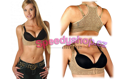Korzetová podprsenka Push Up Magic Bra - velikost XL