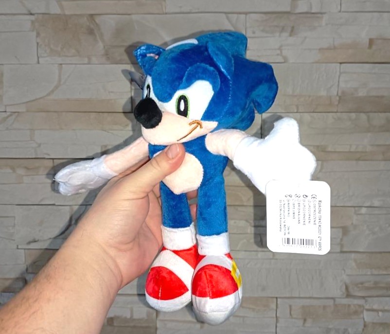 Plyšová hračka ježek Sonic Blue 