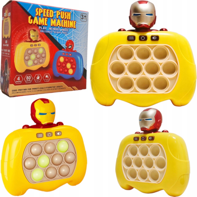 Elektronická hra Pop It Iron Man