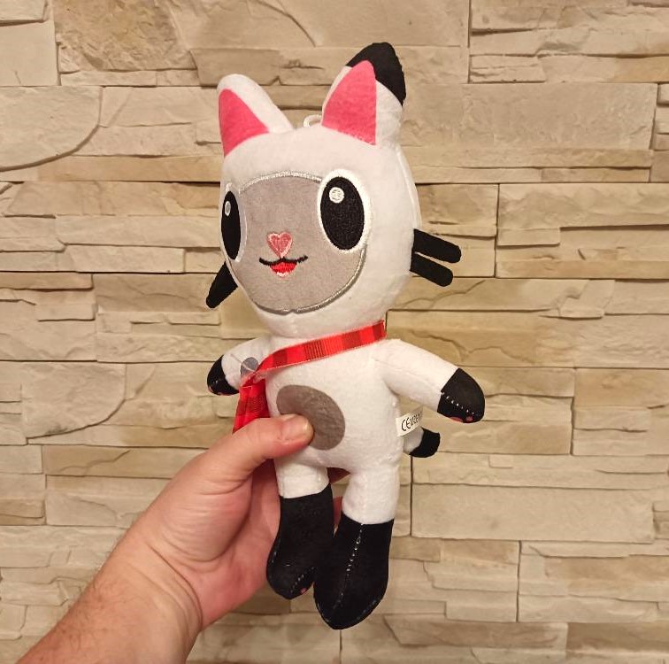 Plyšová hračka kočka Pandy Gabby Dollhouse