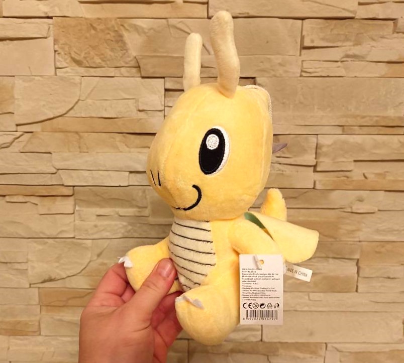 Plyšová hračka pokémon Dragonite 