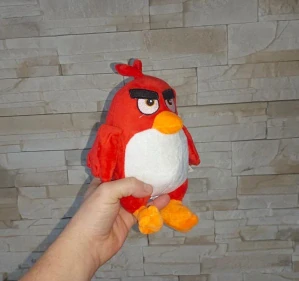 Plyšová hračka Angry Birds Red