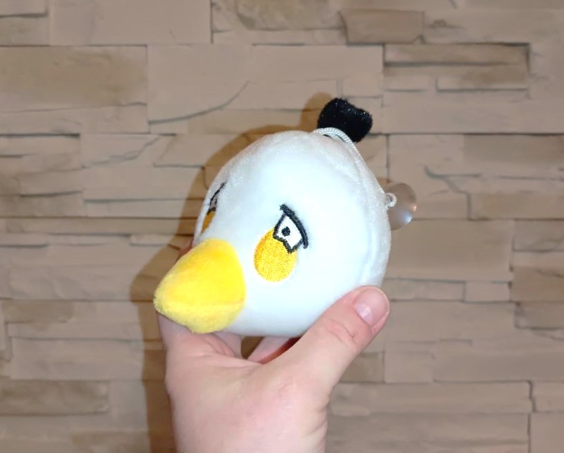 Plyšová hračka Angry Birds 11cm - bílý VÝPRODEJ