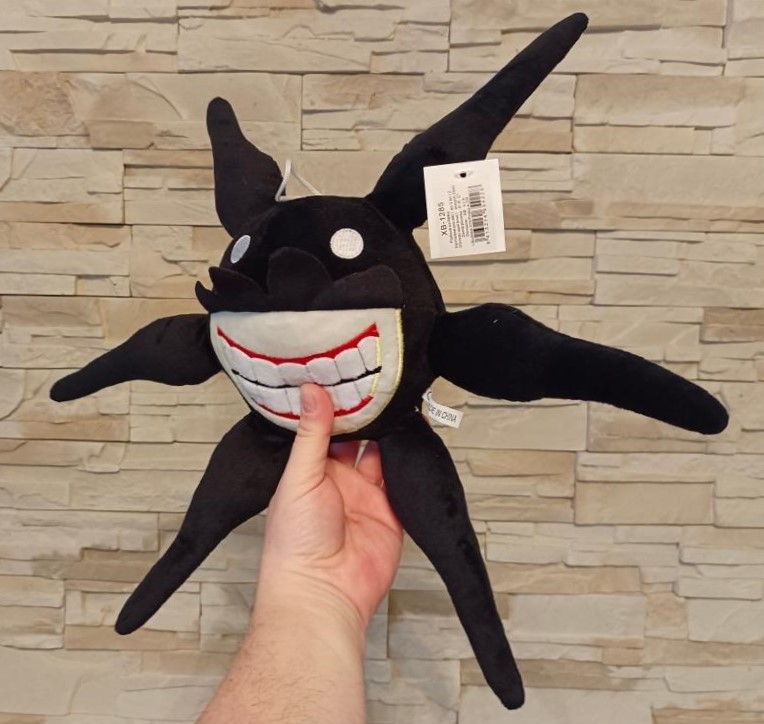 Plyšová hračka Rainbow Roblox Friends - černý se zuby