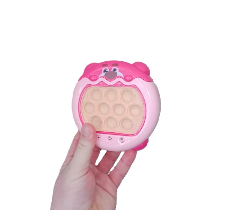 Elektronická hra Pop It Medvídek růžový