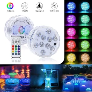 LED světlo do bazénu i koupelny Rainbow Shower