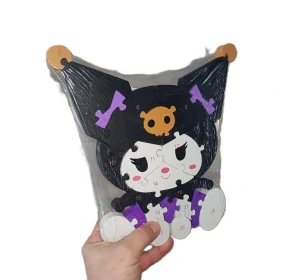 Vzdělávací dřevěné Puzzle holčička Kuromi