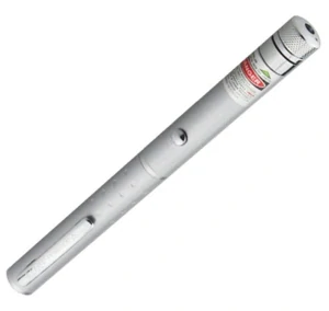 Ukazovátko zelený laser 5v1 Silver - Green Laser Pointer stříbrný