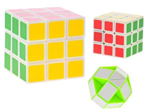 Hlavolam Magic Cube Rubik - sada 3 kusy