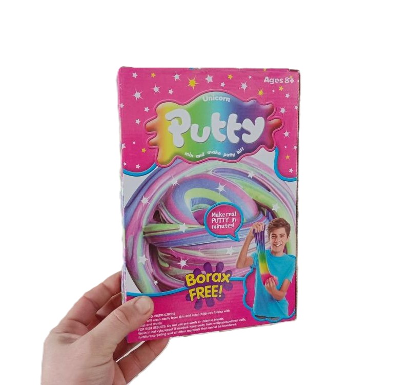 Výrobník slizu Unicorn Putty - růžové balení