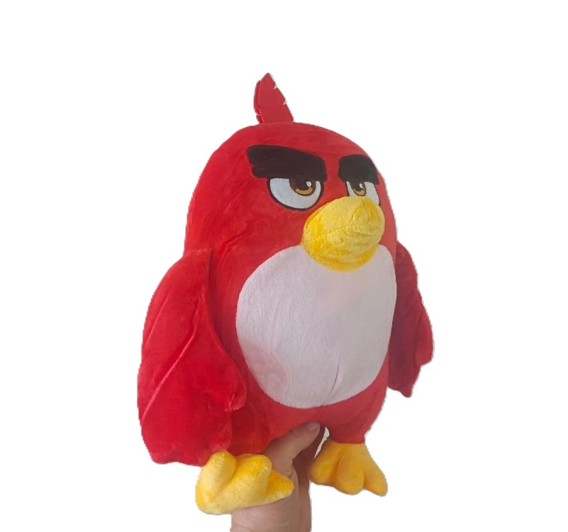 Plyšová hračka Angry Birds XL - červený