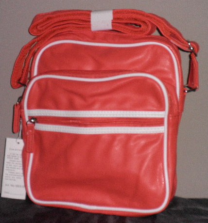 Kabelka Bag Crossbody H2012-1D - červená VÝPRODEJ 2. JAKOST
