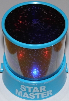 LED projektor a lampička noční oblohy Star Master - modrý