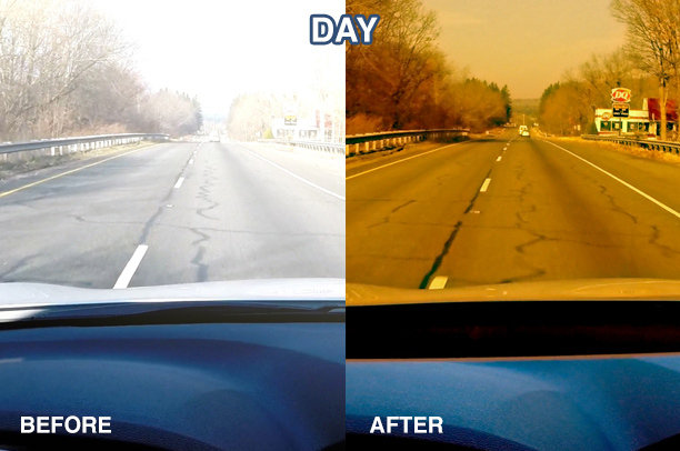 Polarizační a protisluneční clona do auta HD Vision Visor 