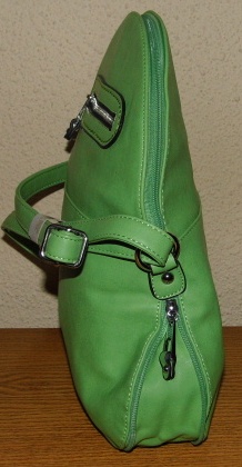 Kabelka Bag Crossbody A9166-3 - zelená VÝPRODEJ