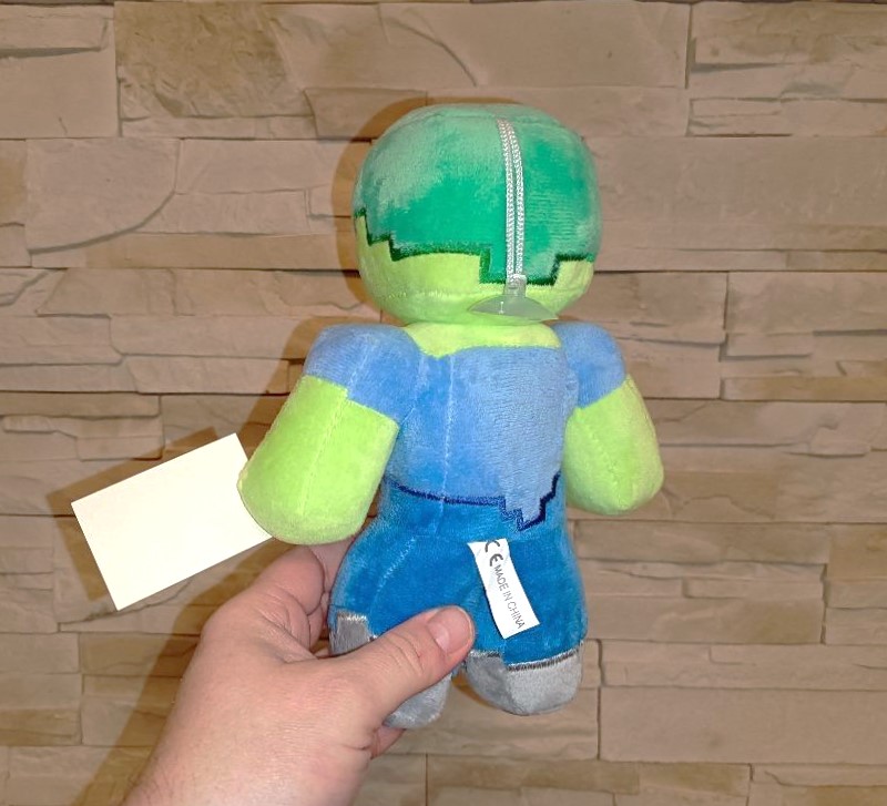 Plyšová hračka minecraft Zombie 