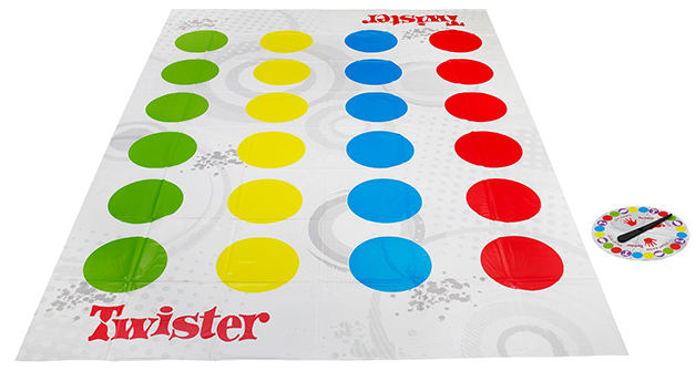 Twister společenská zábavná hra - česká verze