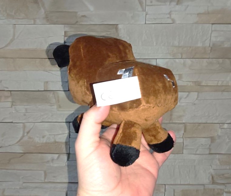Plyšová hračka minecraft Baby Cow 15cm