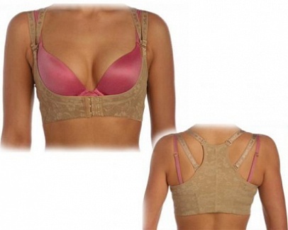 Korzetová podprsenka Push Up Magic Bra - velikost XXL
