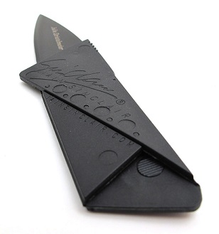 CardSharp nůž v kreditní kartě